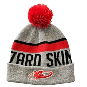 Lizard Skin knitted ski hat